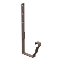 Держатель желоба 120х86 без логотипа Порошковая окраска RAL8017