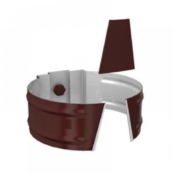 Купить держатель трубы D150 Полиэстер RAL8017 (саморез) 