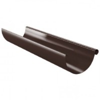 Tarnov ariqi D125х3000 Plastizol ikki tomonlama RAL8017