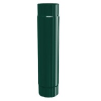 Biriktiruvchi quvur D100х1000 Plastizol ikki tomonlama RAL6005