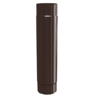 Biriktiruvchi quvur D100х1000 Plastizol ikki tomonlama RAL8017