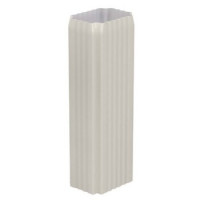 Труба водосточная 76х102х2000 Пластизол RAL9010