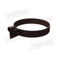 Quvur xomuti PVC shokolad RAL 8017