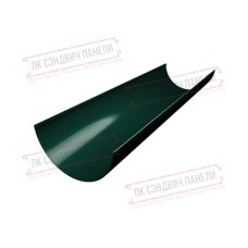 Желоб английский ПВХ 3м зелёный RAL 6005