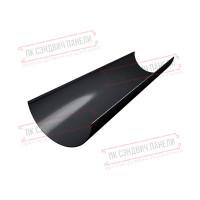 Тарнов учун ариқ инглиз ПВХ 3м графит RAL 7024