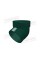 Қувур тиззаси 67° ПВХ яшил RAL 6005