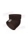 Quvur tizzasi 67° PVC shokolad RAL 8017