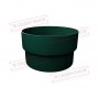 Муфта трубы соединительная ПВХ зелёный RAL 6005