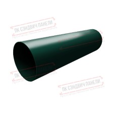 Труба ПВХ 3м зелёный RAL 6005
