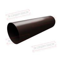 Quvur PVC 3м shokolad RAL 8017