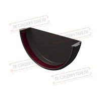 Tarnov ariqi uchun qopqoq universal PVC jigarrang RR 32