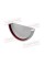 Tarnov ariqi uchun qopqoq universal PVC oq