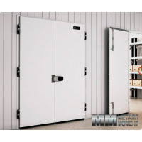 Sovuk xonalar uchin eshiklar, 1200x2000 mm, RAL9003