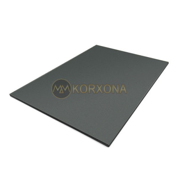 Аlyukobond 1220x2440x3 mm RAL7043 Poliester