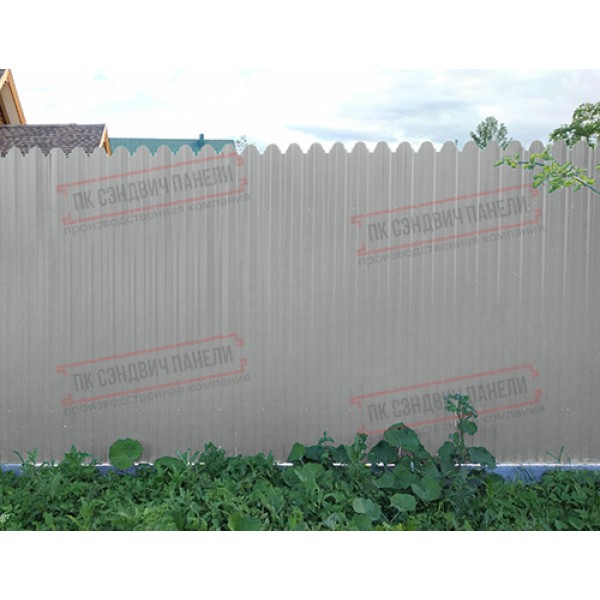 Shakilli profnastil S10-B-0,45 PE plyonka bilan RAL 9006