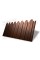 Шакилли профнастил С10-Б-0,45 Print Elite плёнка билан Choco Wood