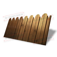 Shakilli profnastil S10-B-0,45 Print Elite Nutwood