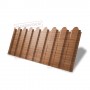 Профнастил фигурный С20 - 0,45 Окрас - А, Print Elite Honey Wood