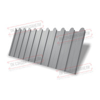 Shakilli profnastil C8-0,45 PE plyonka bilan RAL 7004