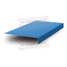 Планка карнизного свеса 200х30х2000 Norman ПЭ-5015-0.5