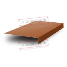 Планка карнизного свеса 200х30х2000 PURMAN-Argillite-0.5