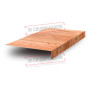 Планка карнизного свеса 200х30х2000 ECOSTEEL_T-Кедр-0.5