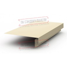 Планка карнизного свеса сложная 250х50х2000 ПЭ-1015-0.45