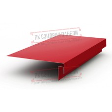 Планка карнизного свеса сложная 185х50х2000 ПЭ-3020-0.45
