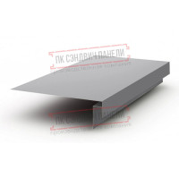 Планка карнизного свеса сложная 250х50х2000 Norman ПЭ-7004-0.5