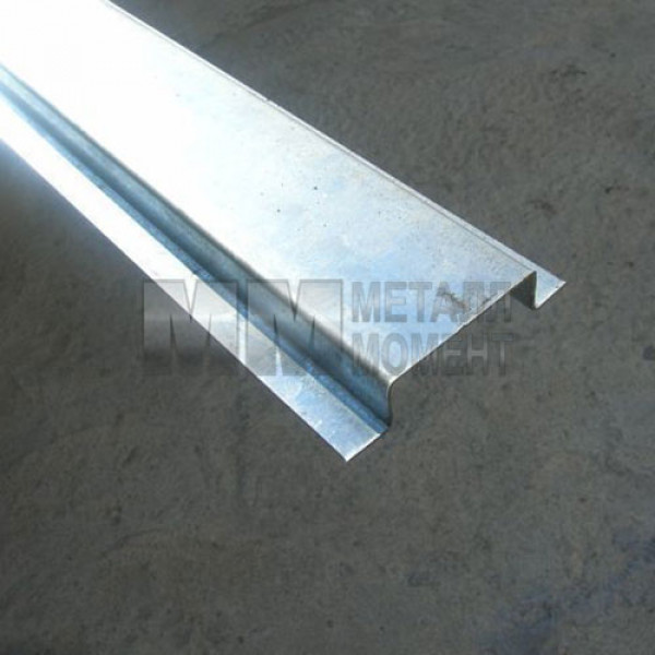 Крепежный шляпный профиль 90х20х3000 (ОЦ-01-БЦ-1.2)