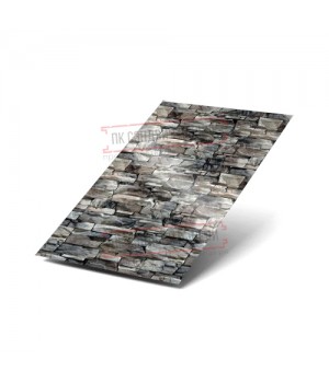 Лист плоский ECOSTEEL-Белый Камень ПР-0.5