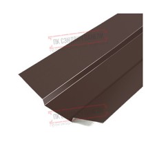 Планка ендовы верхняя 76х76х2000 Norman Ral8017-0.5