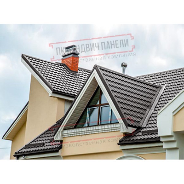 Планка ендовы верхняя 76х76х2000 ПРМ-RR32-0.5