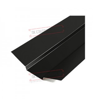 Планка ендовы верхняя 76х76х2000 PURMAN-9005-0.5