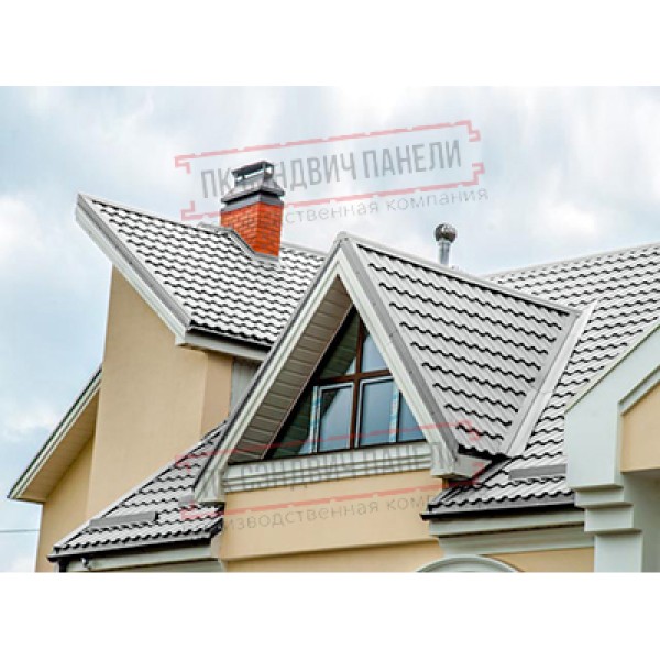 Планка ендовы верхняя 76х76х2000 ПРМ-9006-0.5