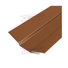 Планка ендовы верхняя 76х76х2000 PURMAN-Argillite-0.5