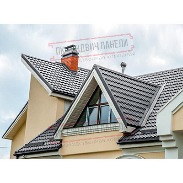 Планка ендовы верхняя 76х76х2000 PURETAN-RR23-0.5