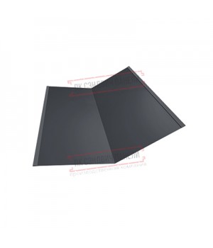 Планка ендовы нижняя 298х298х2000 Norman Ral7024-0.5