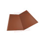 Планка ендовы нижняя 298х298х2000 Norman Ral8004-0.5