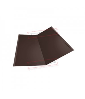 Планка ендовы нижняя 298х298х2000 Norman Ral8017-0.5