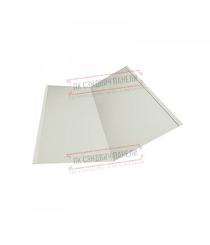 Планка ендовы нижняя 298х298х2000 Norman Ral9002-0.5