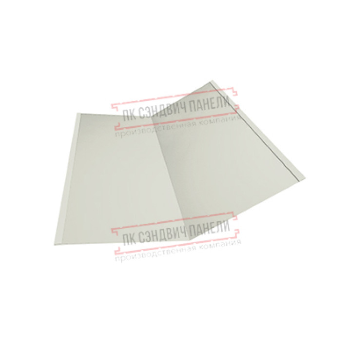 Планка ендовы нижняя 298х298х2000 Norman Ral9002-0.5