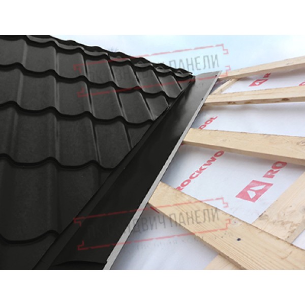 Планка ендовы нижняя 298х298х2000 PURMAN-9005-0.5