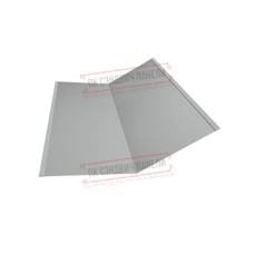 Планка ендовы нижняя 298х298х2000 Norman Ral9006-0.5