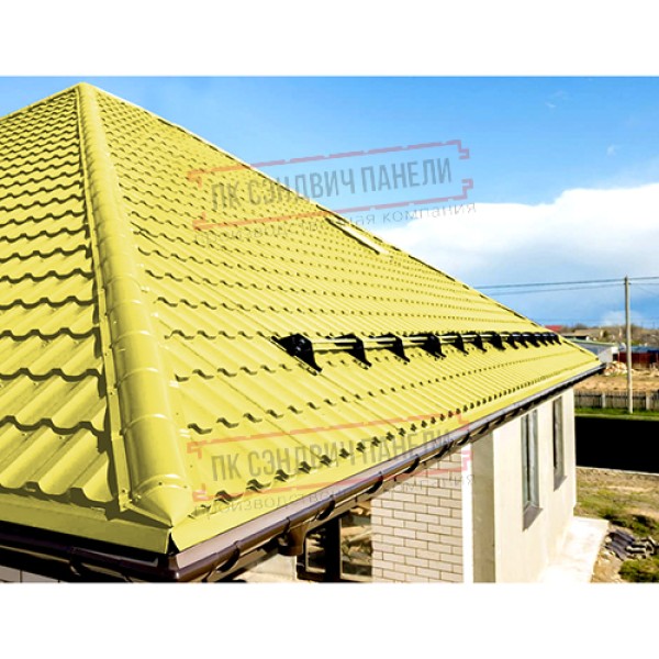 Планка конька круглого R110х2000 Norman ПЭ-1018-0.5