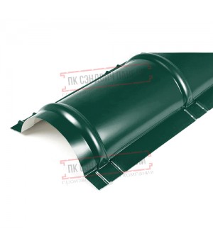 Планка конька круглого R110х2000 Norman ПЭ-6005-0.5