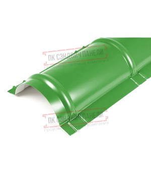 Планка конька круглого R110х2000 Norman ПЭ-6018-0.5