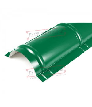 Планка конька круглого R110х2000 ПЭ-6029-0.45