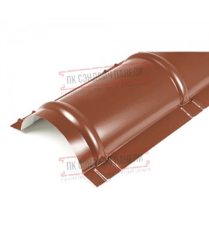 Планка конька круглого R110х2000 Norman ПЭ-8004-0.5