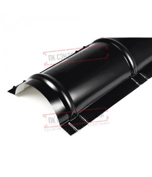 Планка конька круглого R110х2000 Viking-9005-0.45